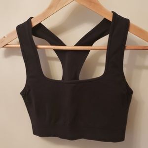 Black Sports Bra